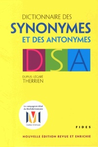 DICTIONNAIRE DES SYNONYMES ET ANTONYMES