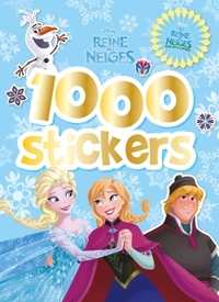 REINE DES NEIGES, FETE GIVREE 1000 STICKERS