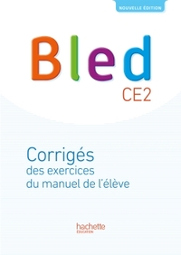 Bled, Grammaire, Orthographe, Conjugaison CE2, Corrigés du manuel