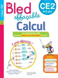 BLED EFFACABLE CALCUL CE2