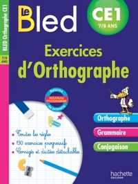 CAHIER BLED - EXERCICES D'ORTHOGRAPHE CE1