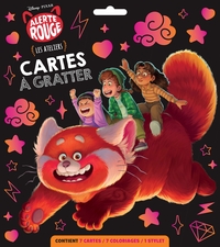 ALERTE ROUGE - POCHETTE CARTES A GRATTER - PIXAR