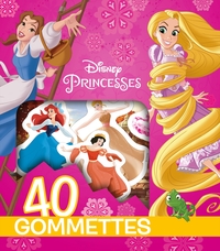 DISNEY PRINCESSES - 40 GOMMETTES