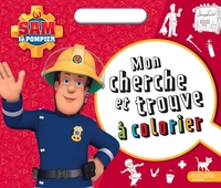 SAM LE POMPIER - CHERCHE ET TROUVE A COLORIER