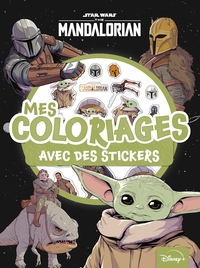 THE MANDALORIAN - Mes Coloriages avec Stickers - Star Wars