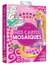 DISNEY PRINCESSES - Pochette Les Ateliers - Mes cartes mosaïques