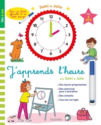 SAMI ET JULIE - J'APPRENDS L'HEURE - DES 6 ANS