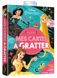 DISNEY PRINCESSES - POCHETTE LES ATELIERS - MES CARTES A GRATTER - .