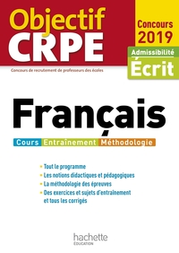 OBJECTIF CRPE FRANCAIS 2019