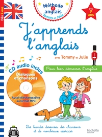 J'APPRENDS L'ANGLAIS AVEC TOMMY ET JULIE DES 7 ANS