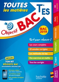 OBJECTIF BAC 2019 TOUTES LES MATIERES TLE ES