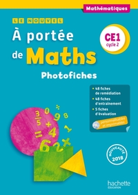 Le nouvel A portée de Maths CE1, Photofiches + CD-Rom