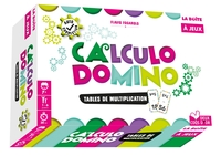 CALCULO DOMINO - TABLES DE MULTIPLICATION - COFFRET AVEC CARTES