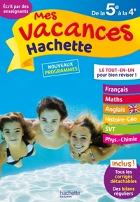 MES VACANCES HACHETTE 5E/4E