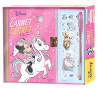 DISNEY - Mon coffret carnet secret à customiser - Minnie et Licorne