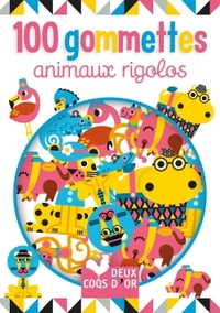 100 gommettes Animaux rigolos