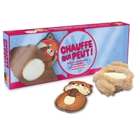 Chauffe qui peut ! - Coffret avec 2 chaufferettes (loutre et panda roux)