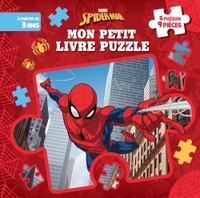 SPIDER-MAN - Mon Petit Livre Puzzle - 5 puzzles 9 pièces - Marvel