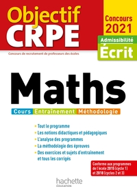 OBJECTIF CRPE MATHS 2021