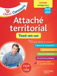 OBJECTIF CONCOURS 2018 ATTACHE TERRITORIAL (CONCOURS EXTERNE)