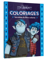 EN AVANT - BOX-OFFICE COLORIAGES - DISNEY PIXAR