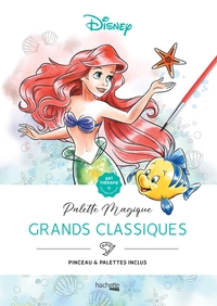 PALETTE MAGIQUE GRANDS CLASSIQUES DISNEY - PINCEAU & PALETTES INCLUS