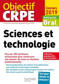 CRPE EN FICHES : SCIENCES ET TECHNOLOGIE 2019