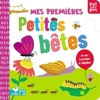 MES PREMIERES PETITES BETES - LIVRE AVEC POSTER A DEPLIER