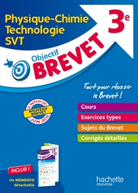 Objectif Brevet Physique-Chimie-SVT-Technologie + dépliant