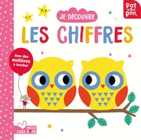 Je découvre les chiffres - livre avec matières à toucher