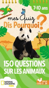 Mes quiz dis pourquoi ? 150 questions sur les animaux - National Geographic - bloc à spirale