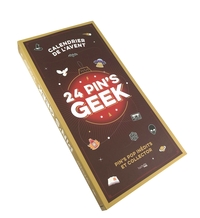 Calendrier de l'avent : 24 pin's geek