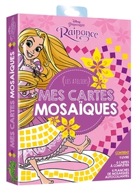 RAIPONCE - Pochette Les Ateliers - Mes cartes mosaïques - Disney