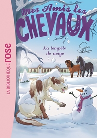 MES AMIS LES CHEVAUX - SOPHIE THALMANN - T25 - MES AMIS LES CHEVAUX 25 - LA TEMPETE DE NEIGE