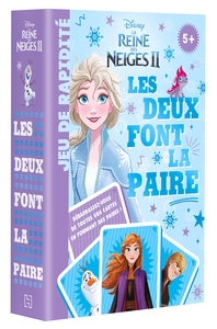 LA REINE DES NEIGES 2 - Jeux de cartes - Les deux font la paire - Disney