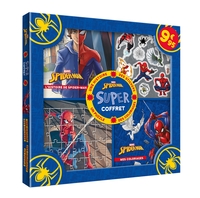 SPIDER-MAN - Super coffret - Histoire, coloriages, stickers, puzzle