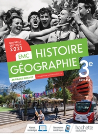 Histoire Géographie EMC, Plaza 3e, Livre de l'élève