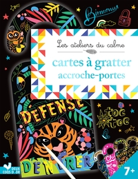 Accroche-portes à gratter - pochette avec accessoires