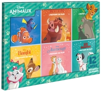 DISNEY ANIMAUX - COFFRET 12 LIVRES - 6 HISTOIRES + 6 COLORIAGES - SPECIALE ANIMAUX