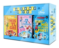 DISNEY - COFFRET 3 JEUX DE CARTES - MISTIGRI, 7 FAMILLES ET BATAILLE