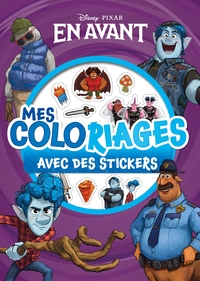 EN AVANT - Mes coloriages avec stickers - Disney