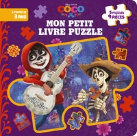 COCO - MON PETIT LIVRE PUZZLE - 5 PUZZLES 9 PIECES - ANIMAUX - DISNEY PIXAR