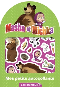 MASHA ET MICHKA - MES PETITS AUTOCOLLANTS - ANIMAUX