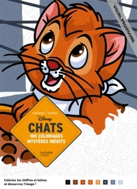 Coloriages mystères Disney - Chats et félins