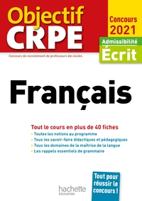 Objectif CRPE en fiches Français 2021