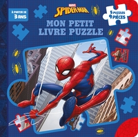 SPIDER-MAN - Mon Petit Livre Puzzle - 5 puzzles 9 pièces - Marvel