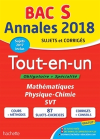 Annales Bac 2018 Le Tout-En-Un Term S