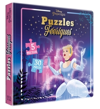 DISNEY PRINCESSES - PUZZLES FEERIQUES - 5 PUZZLES 30 PIECES