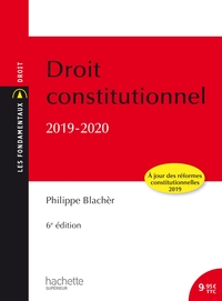 LES FONDAMENTAUX - DROIT CONSTITUTIONNEL 2019 -2020