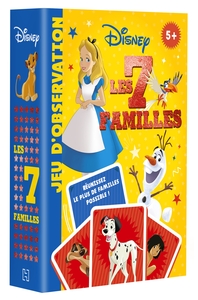 DISNEY - JEU DE CARTES - 7 FAMILLES